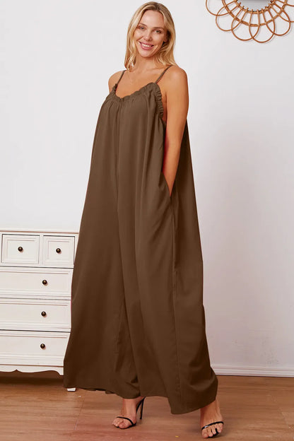 Double Take: Ruffle Cami Jumpsuit