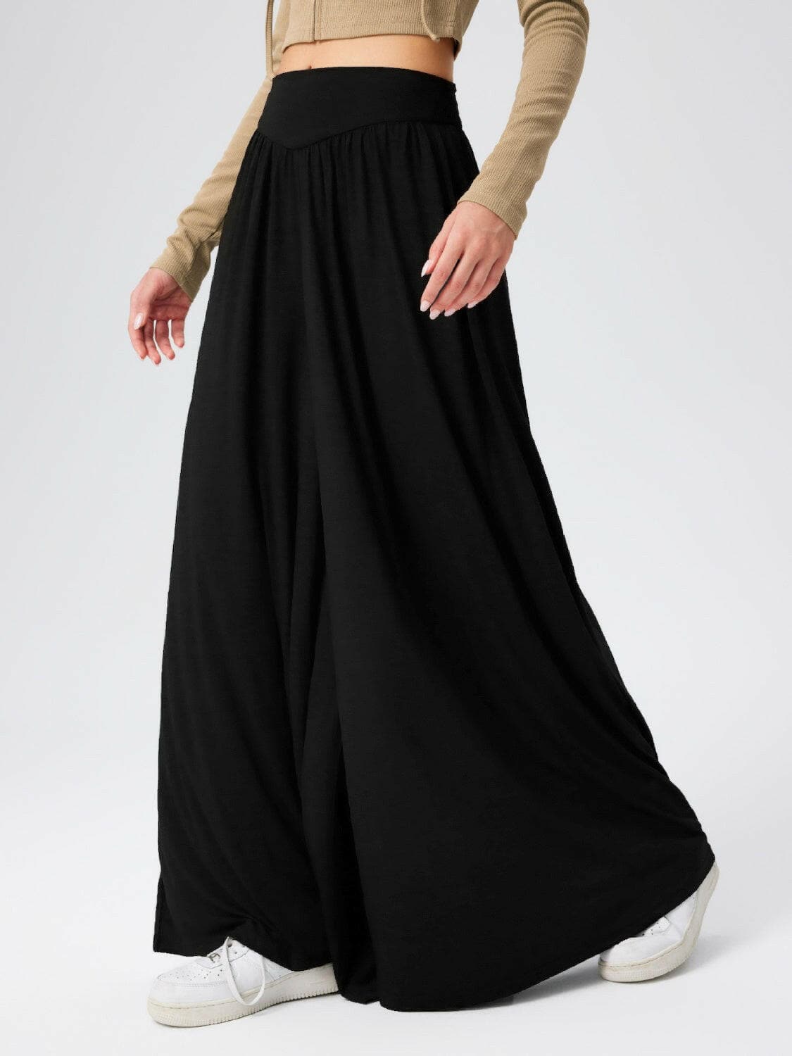 High Waist Wide Leg Pants.