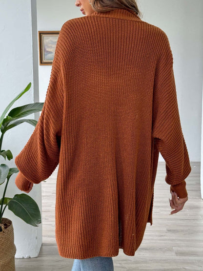 Cozy open front cardigan - 100% acrylic