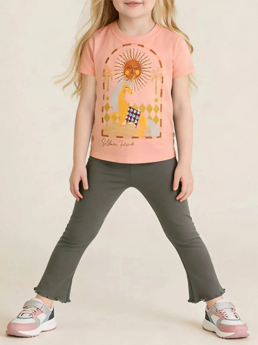 Children's Graphic Tee & Pants Set Simply Love