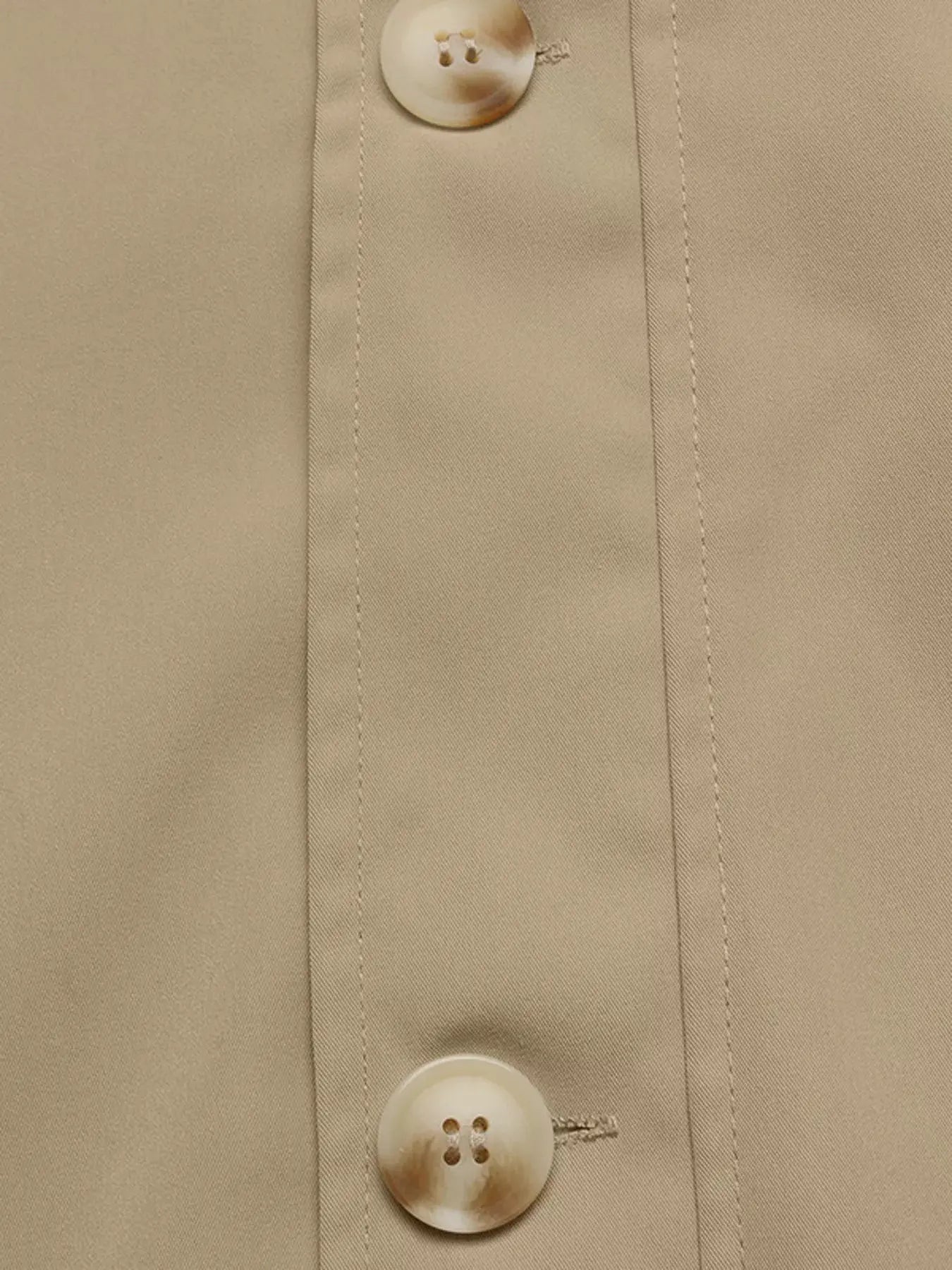 Button-Down Dropped Shoulder Outerwear Simply Love