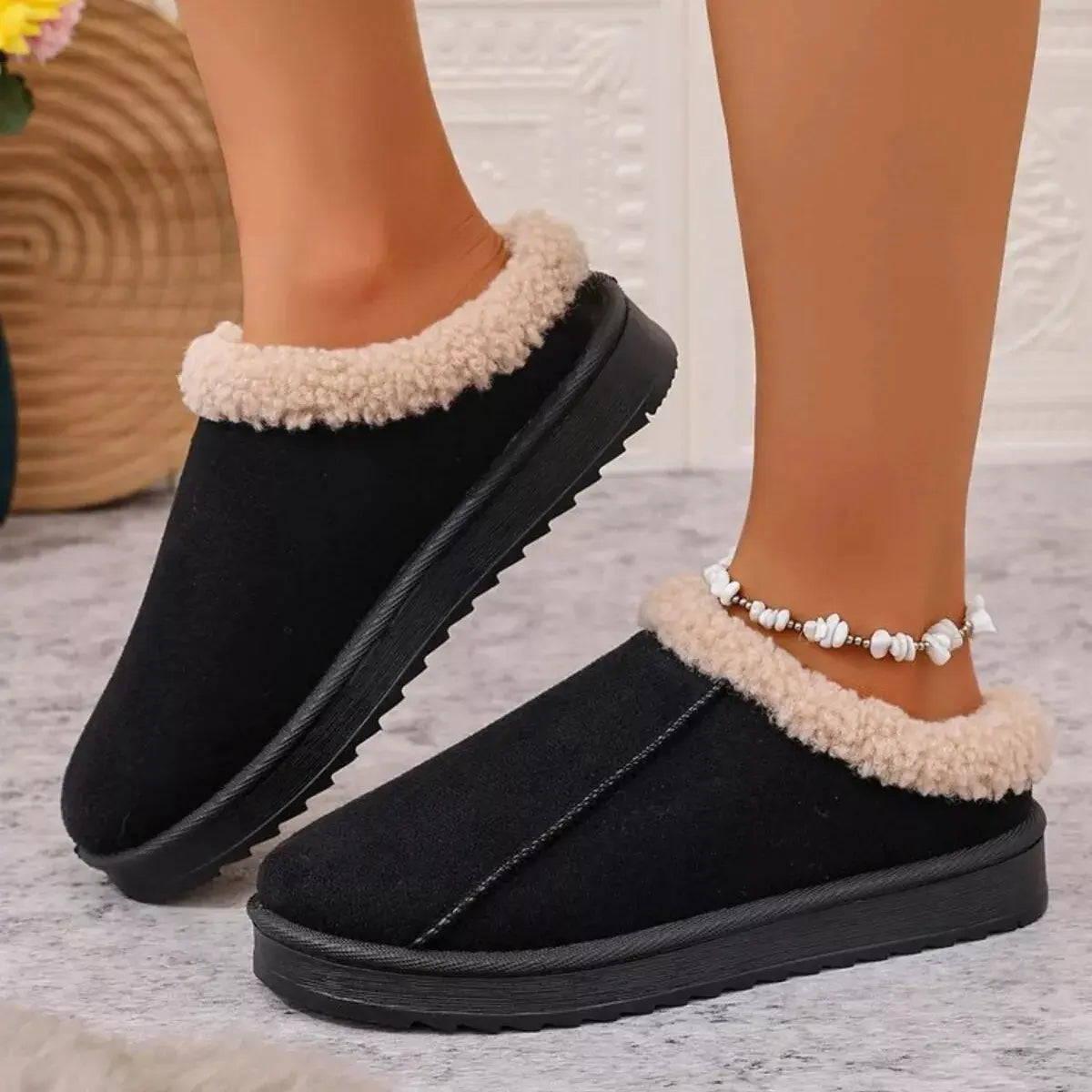 Cozy Plush Lined Clog Slippers Simply Love