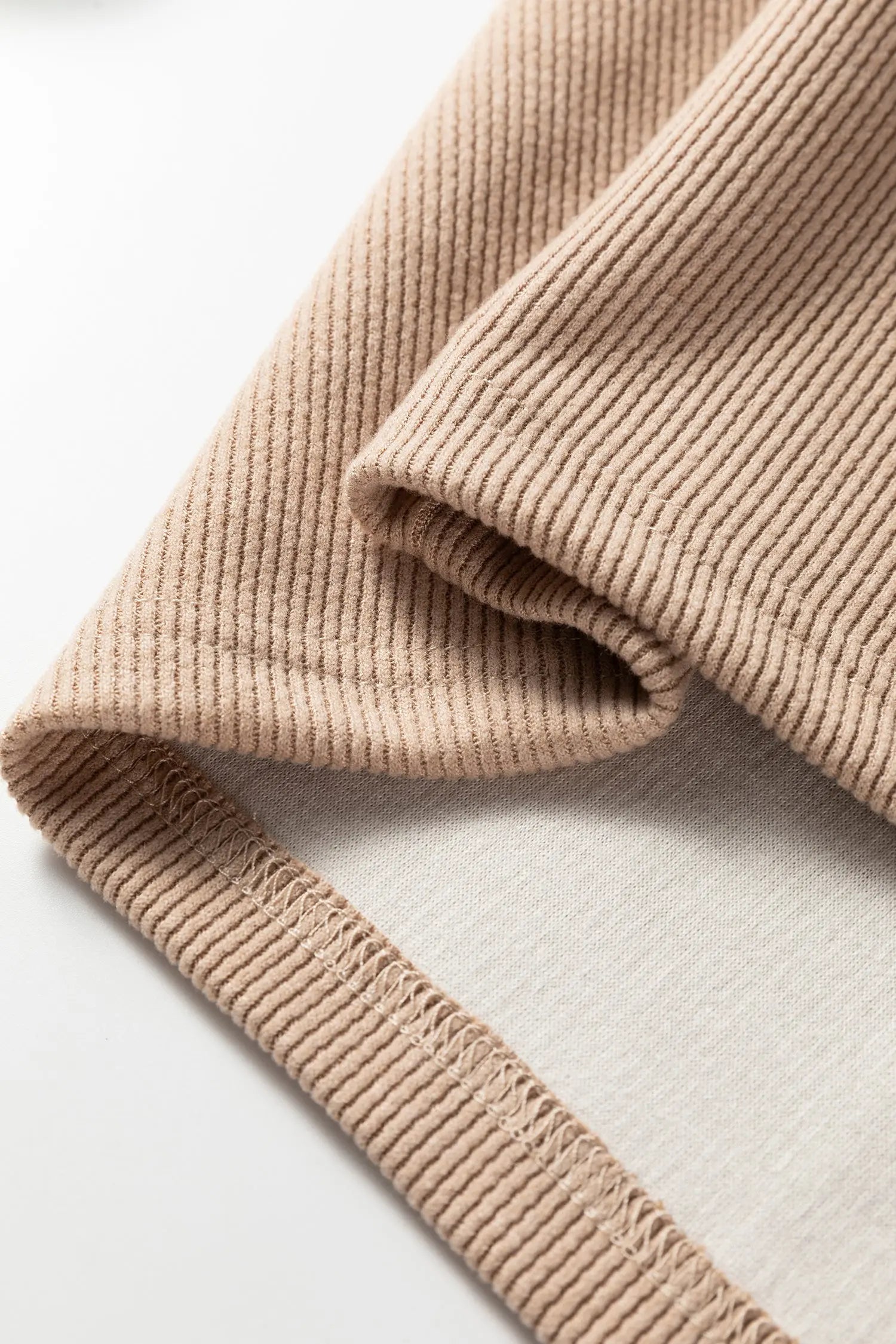 Casual Thermal Textured Lace Drawstring Baggy Hoodie Dear-Lover Dropshipping