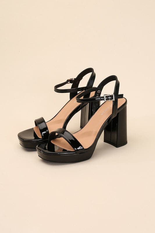 FINN-1 Ankle Strap Heel.