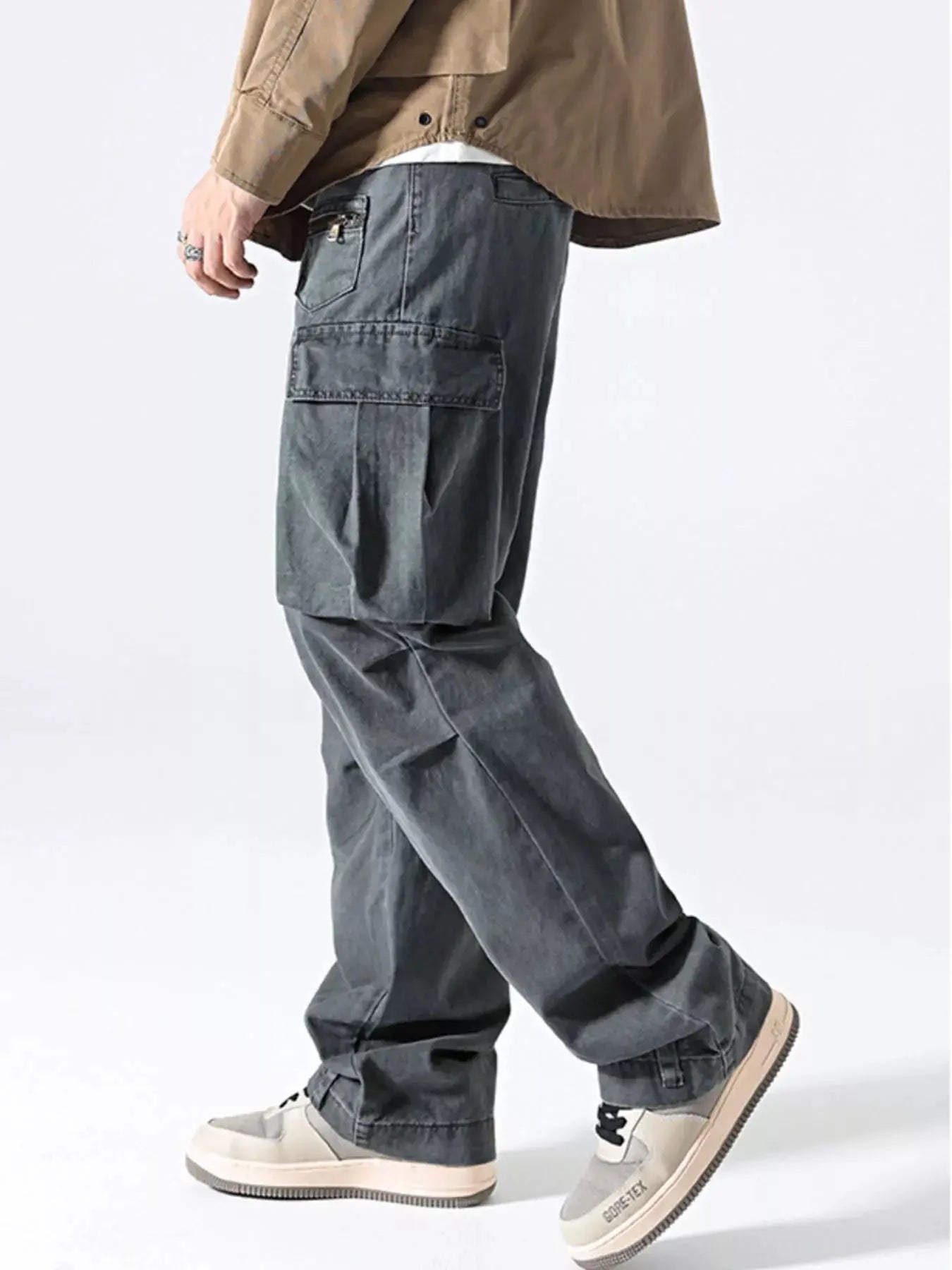 Men's Loose Fit Cargo Pants Simply Love