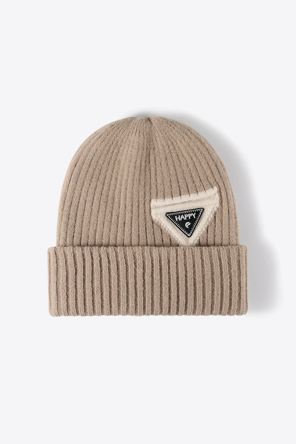 HAPPY Contrast Beanie.