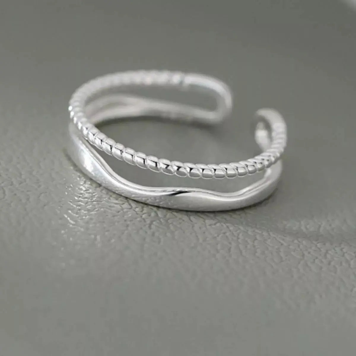 925 Sterling Silver Open Ring Simply Love