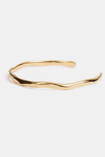 Dream Girl Hammered Cuff Bracelet.