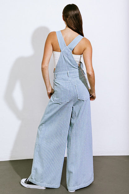 DANCING WITH YOU DENIM JUMPSUIT