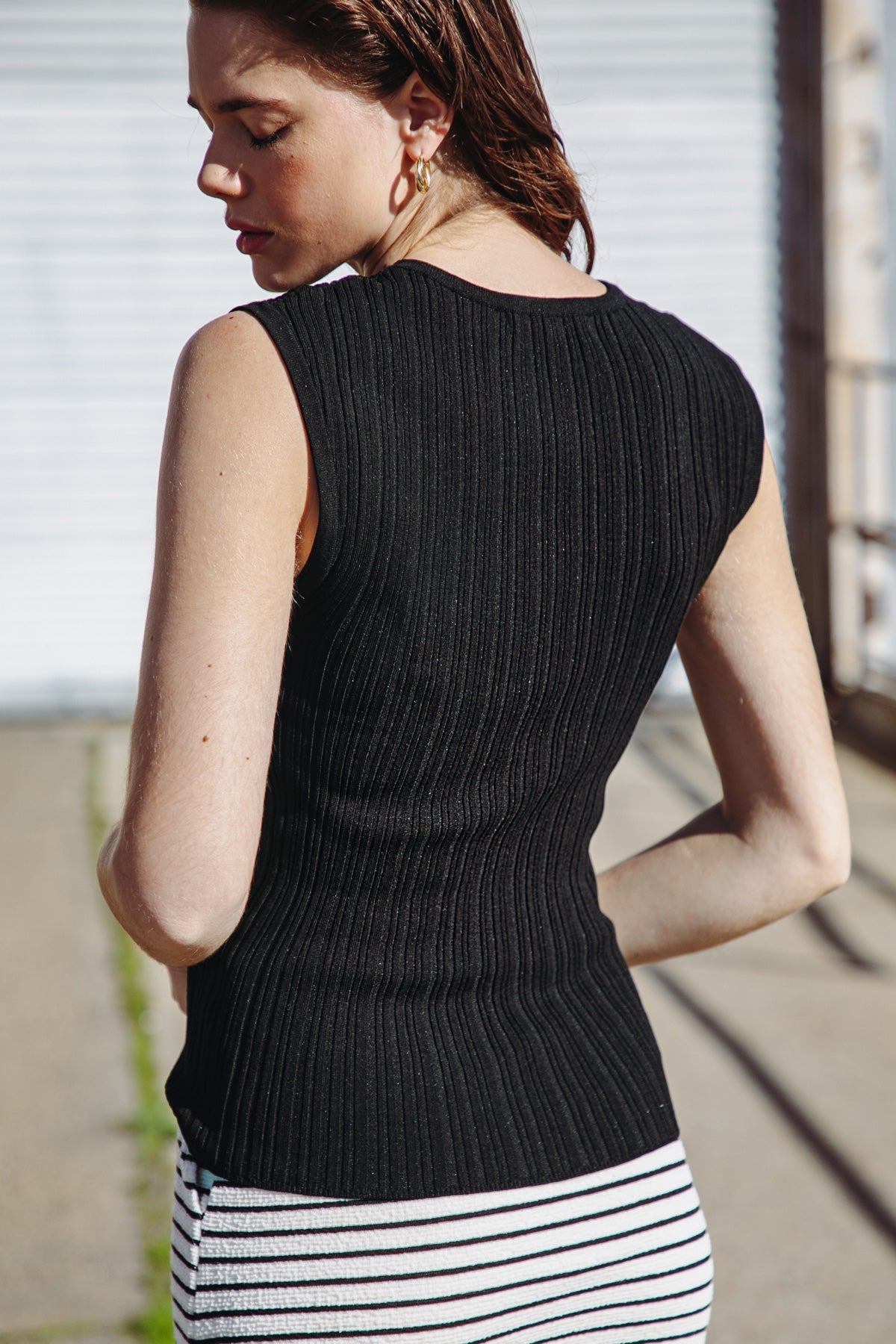 SET THE PACE KNIT TOP Flying Tomato