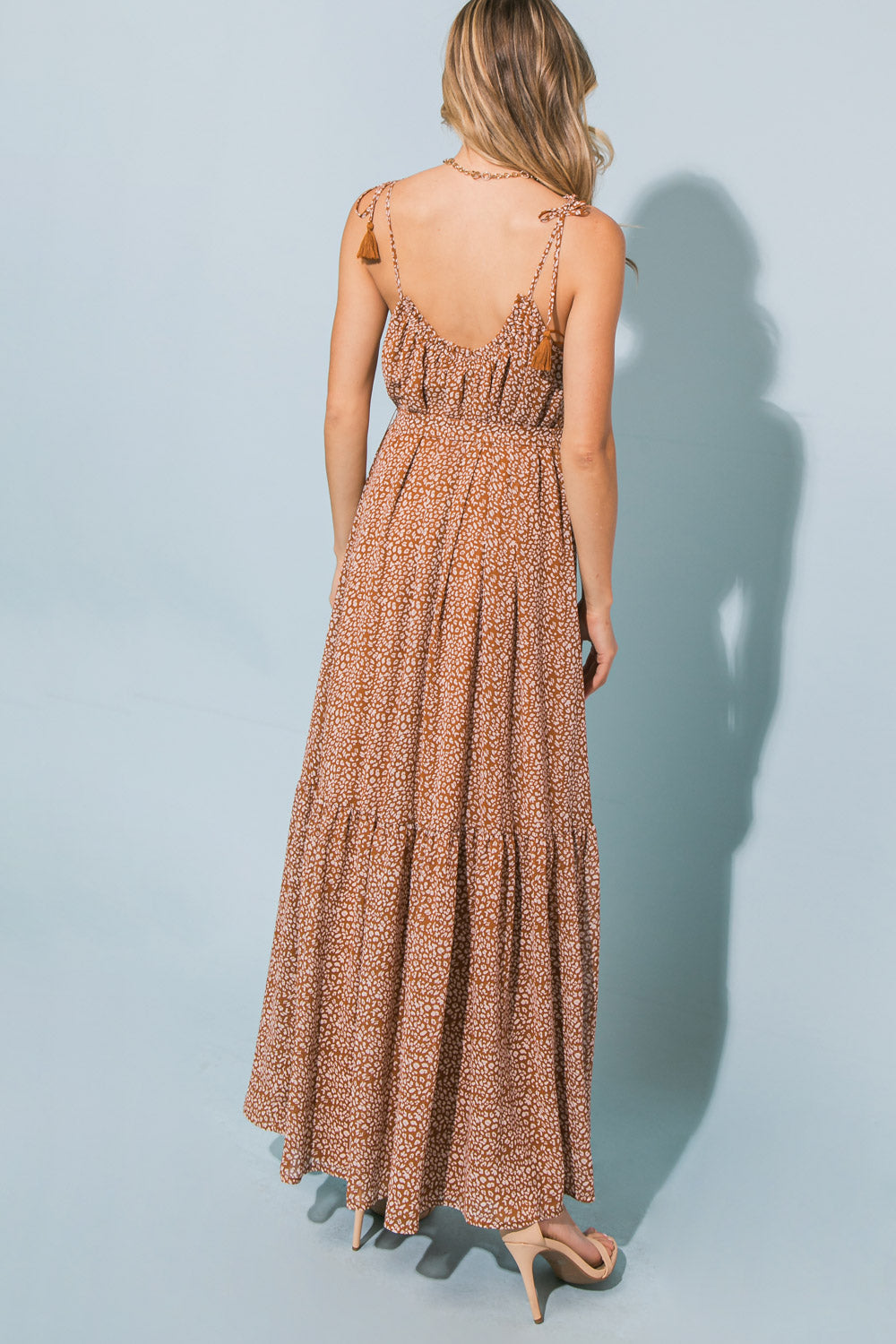 DIVINE DISPLAY MAXI DRESS