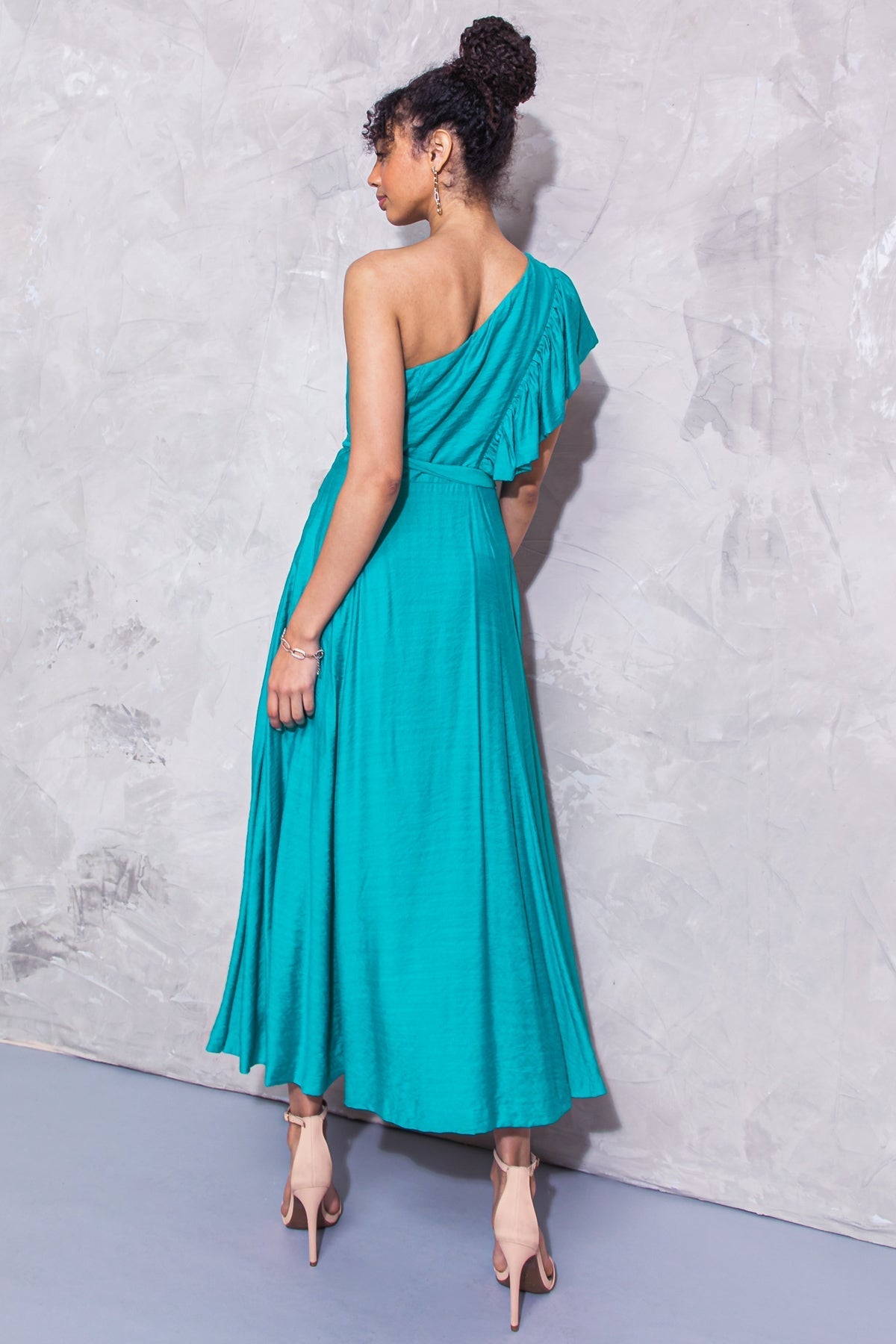 DAYS OF HEAVEN WOVEN MIDI DRESS Flying Tomato