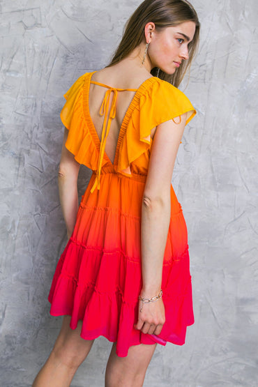 SUMMER JOURNEY OMBRE DRESS