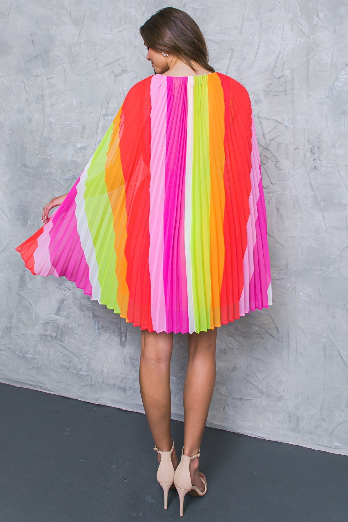 DANCE THE NIGHT WOVEN MINI DRESS Flying Tomato