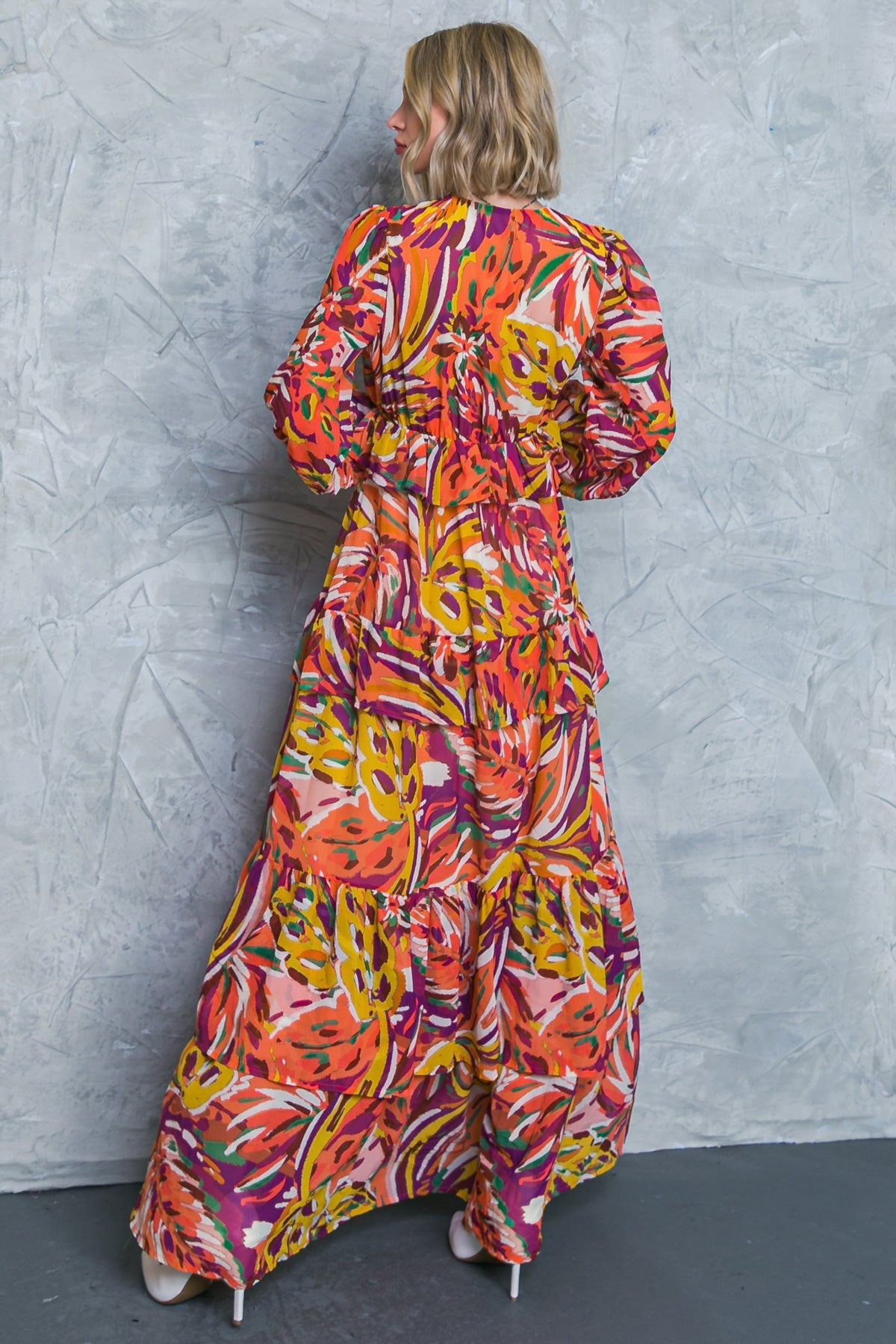 WONDERFUL SOUL WOVEN MAXI DRESS Flying Tomato