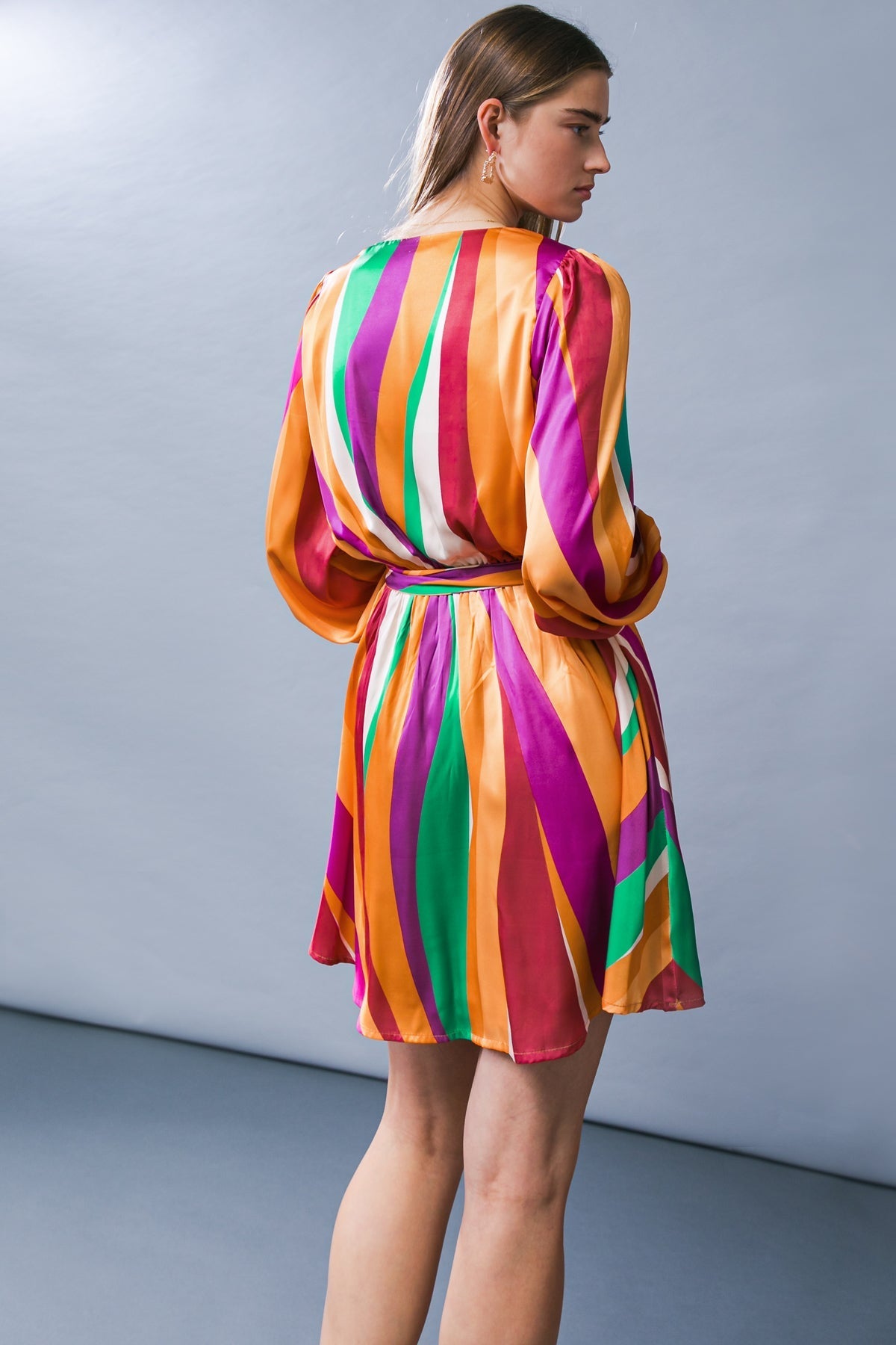 ADORABLE INTENTIONS WOVEN MINI DRESS Flying Tomato