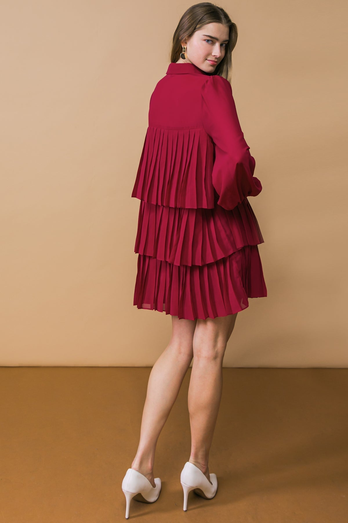 AN ABSOLUTE TREASURE WOVEN MINI DRESS Flying Tomato