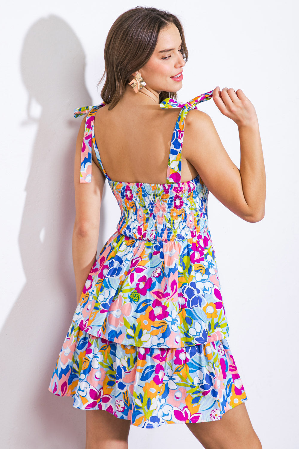WITHOUT FAIL WOVEN MINI DRESS Flying Tomato