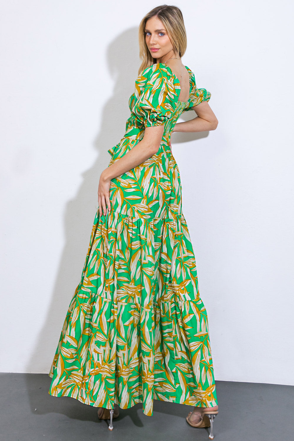 NEVER ENDING DAYS WOVEN MAXI DRESS Flying Tomato