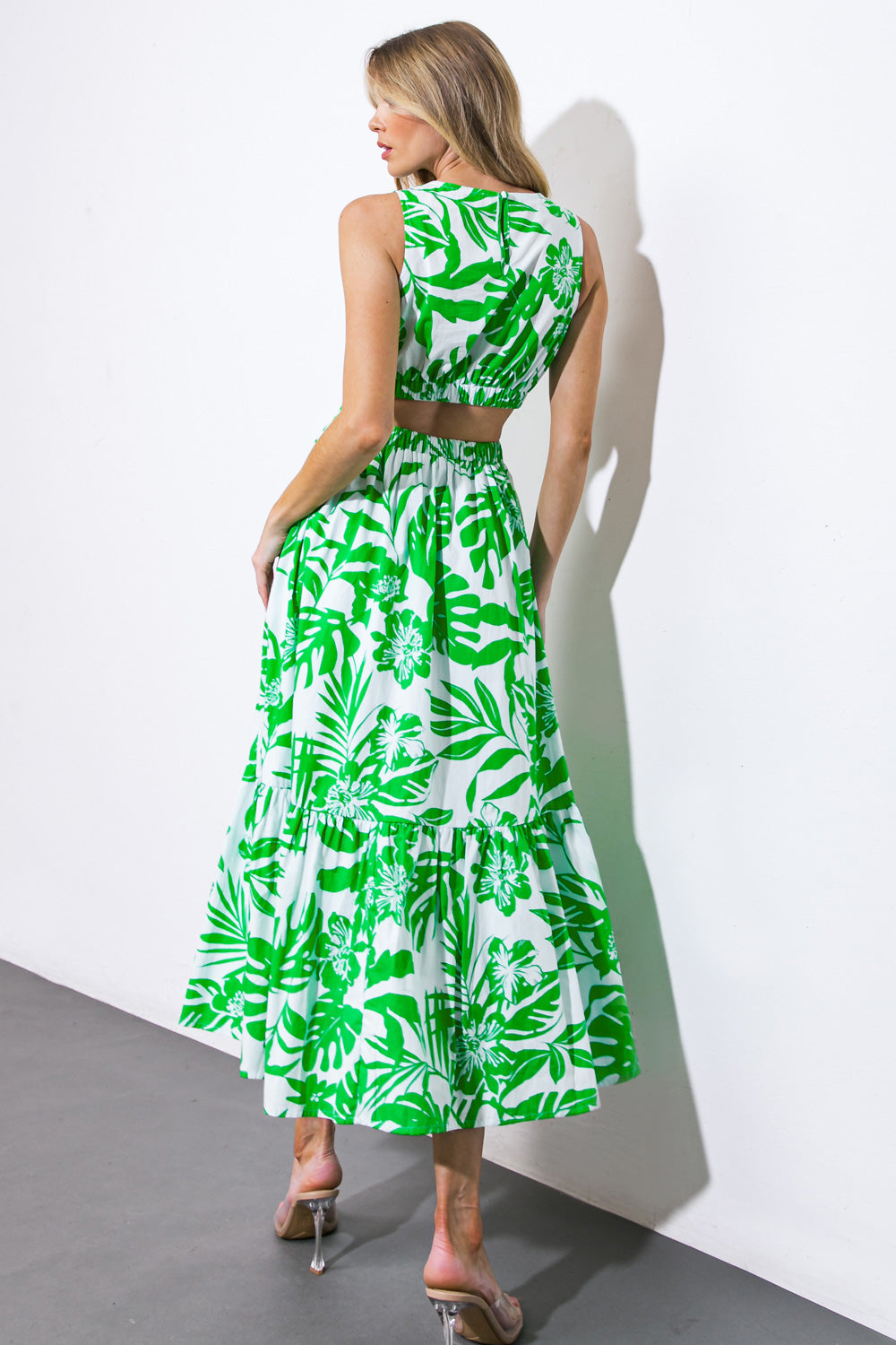 LIVE YOUR TRUTH WOVEN MIDI DRESS Flying Tomato