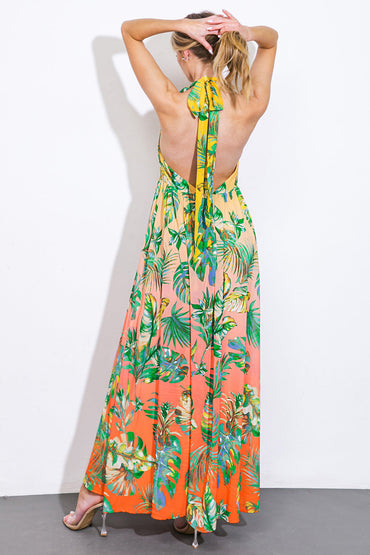 ADORABLE DAYS WOVEN MAXI DRESS