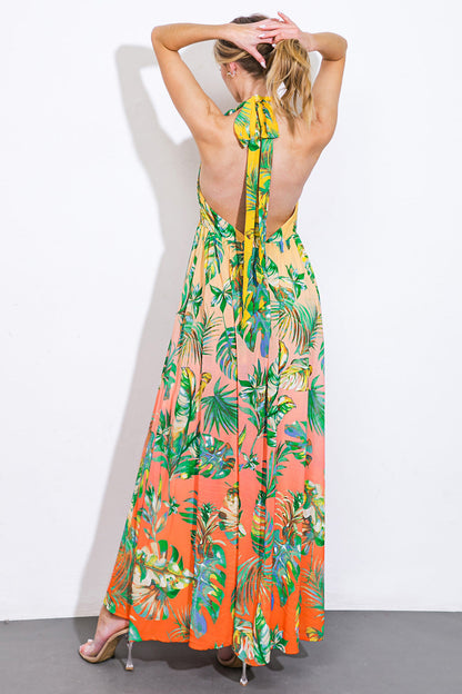 ADORABLE DAYS WOVEN MAXI DRESS