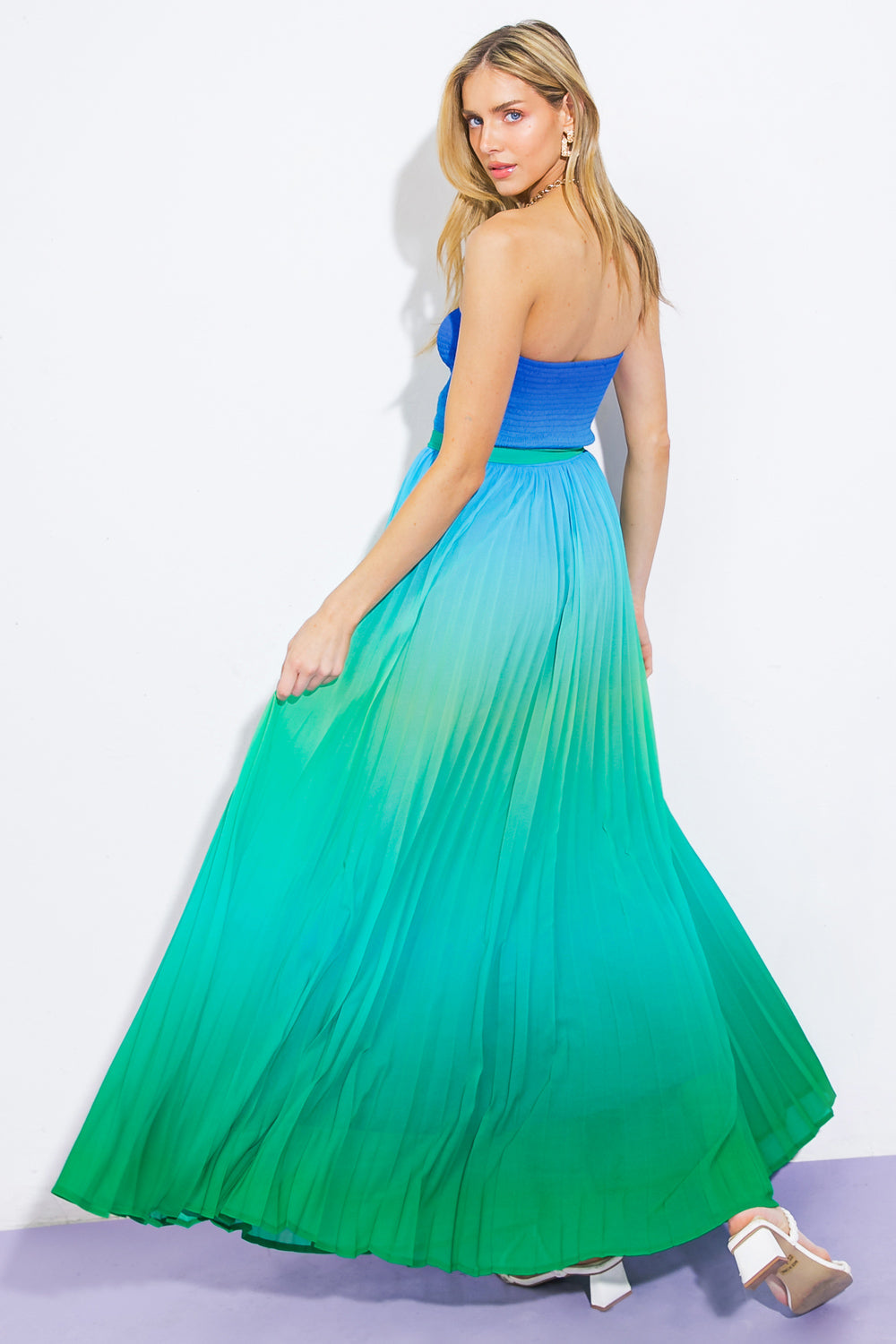 GIVE IT A GO IN GARDEN WOVEN MAXI DRESS Flying Tomato