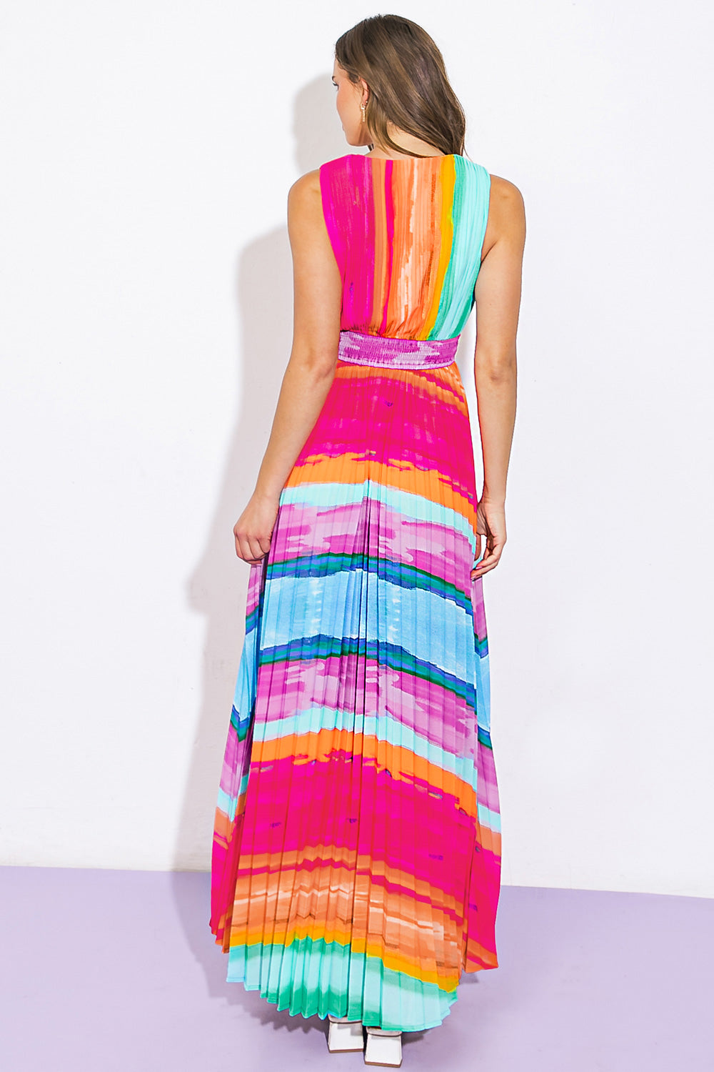 SHORE VACAYS WOVEN MAXI DRESSS