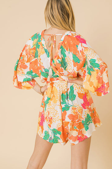 SUNNY SPELL WOVEN ROMPER