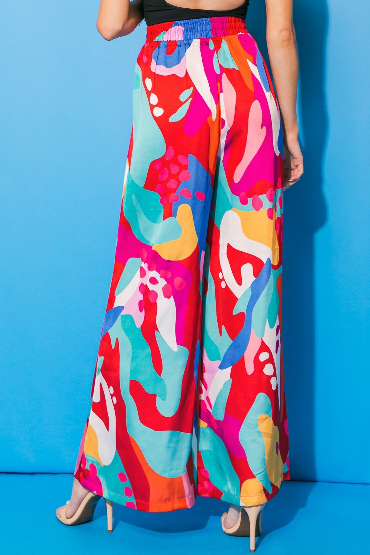 CANCUN GETAWAY SATIN PANTS Flying Tomato