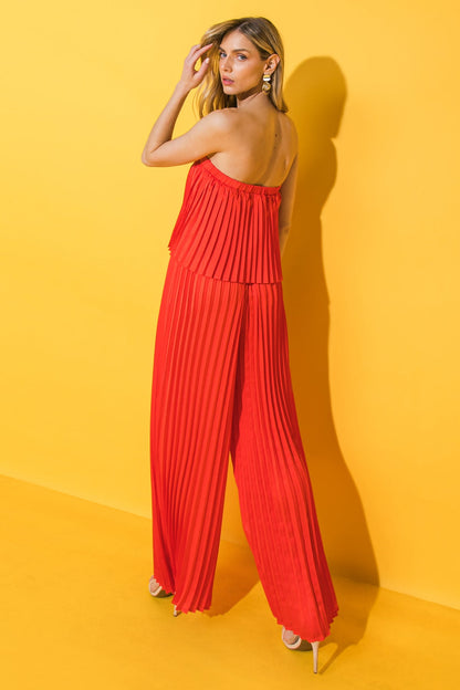 MY RED TOMATO WOVEN JUMPSUIT