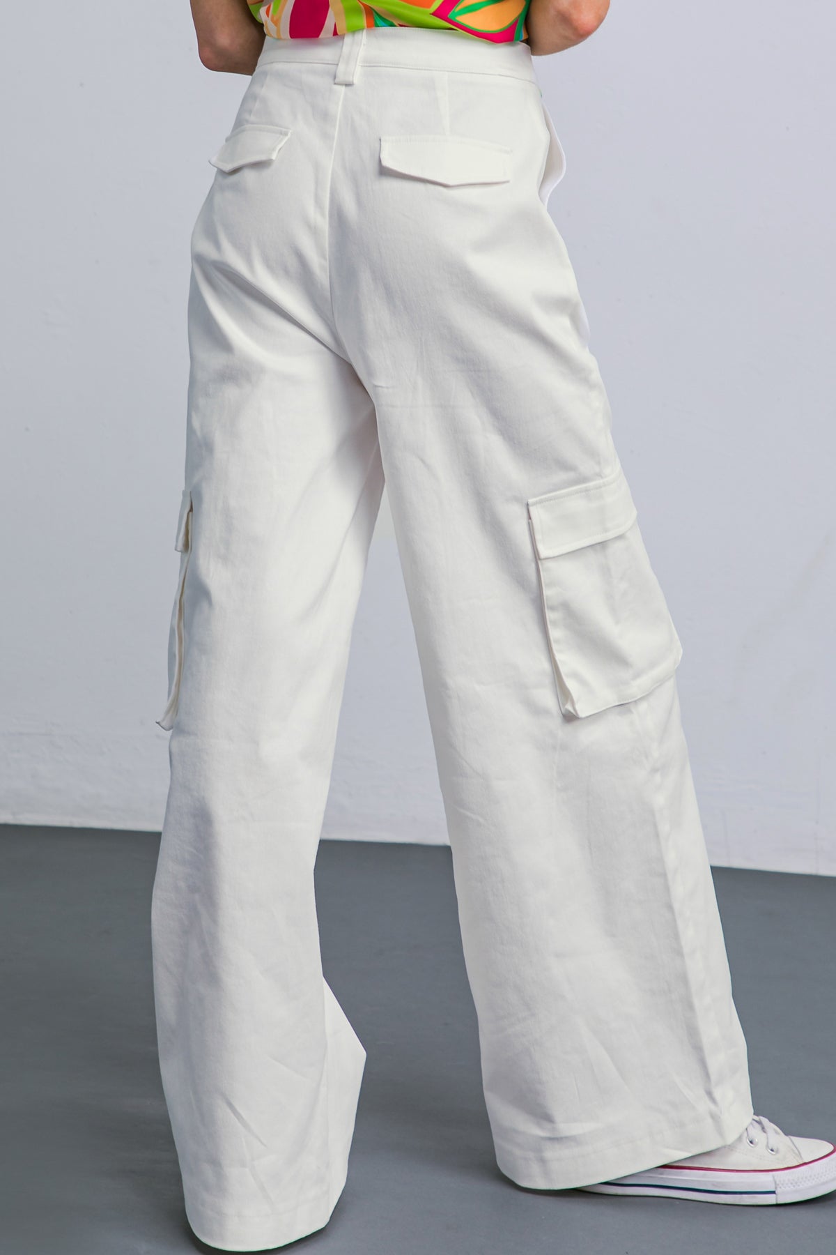 ADORABLE POSH WOVEN CARGO PANTS Flying Tomato
