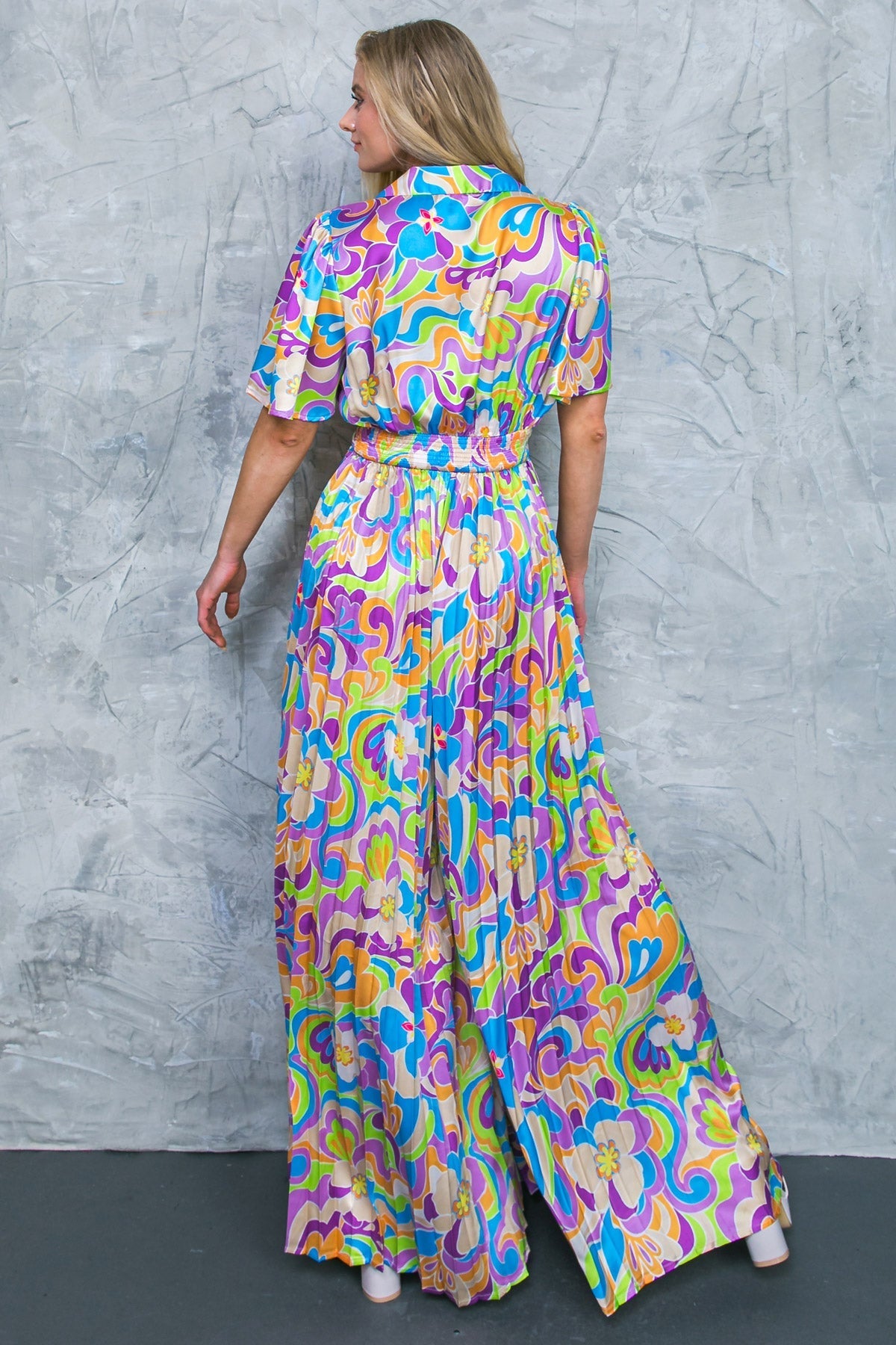 A SECRET PLACE WOVEN JUMPSUIT Flying Tomato