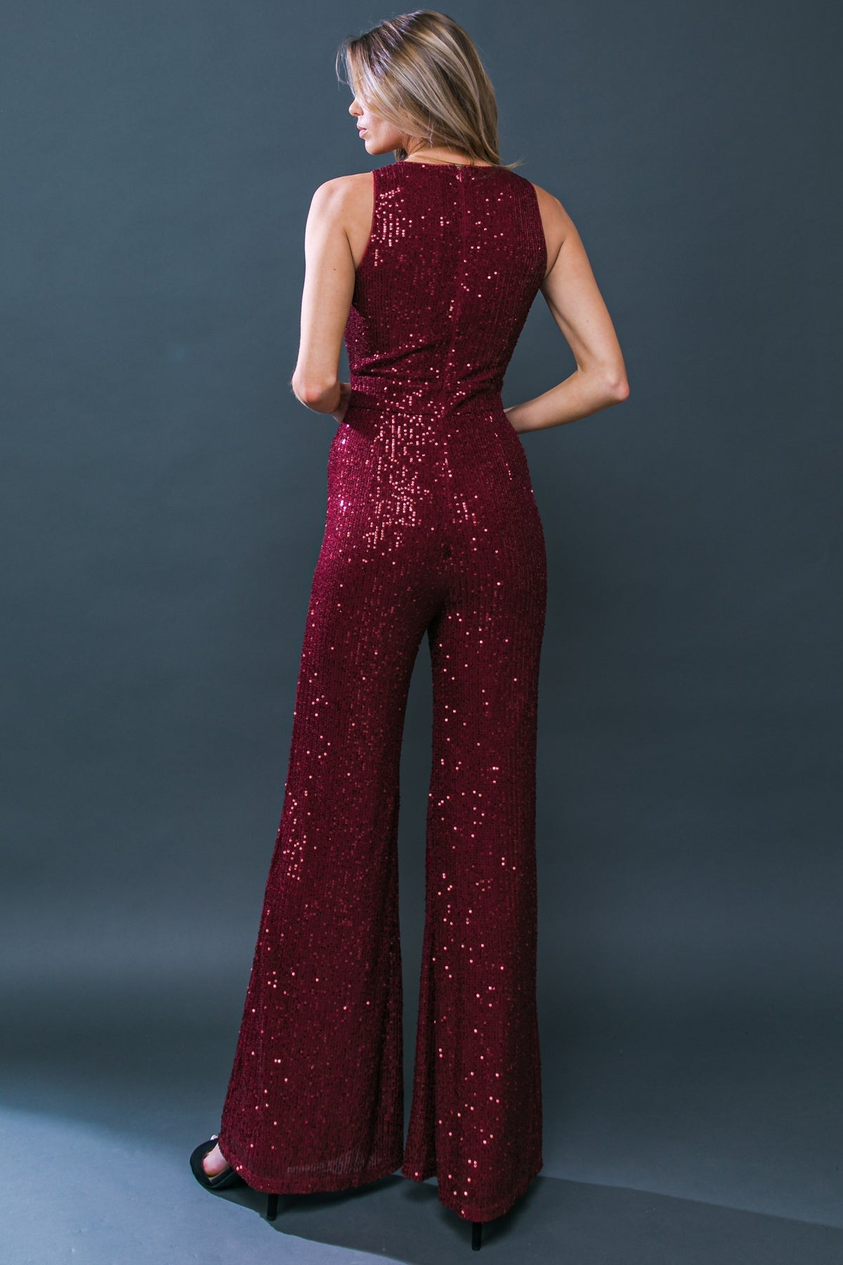 DIVINE WANDERINGS SEQUIN JUMPSUIT Flying Tomato