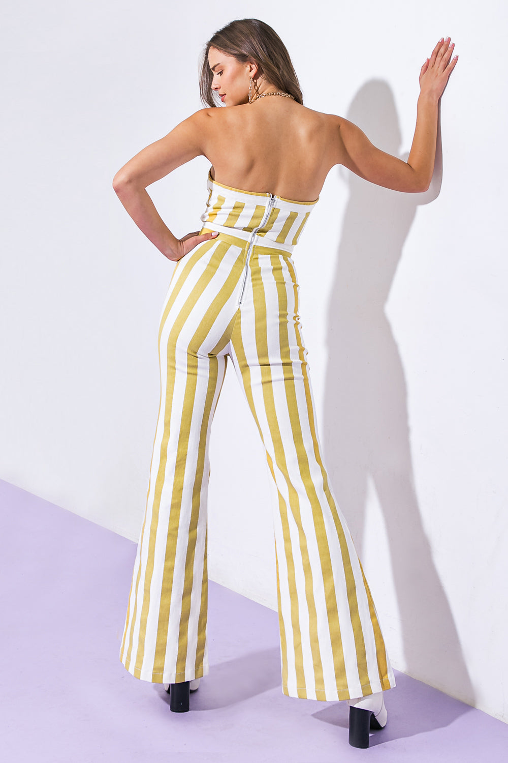 GRACEFUL APPEARANCE TWILL JUMPSUIT Flying Tomato