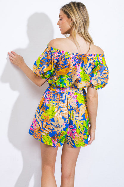 OH SO LOVELY  WOVEN ROMPER