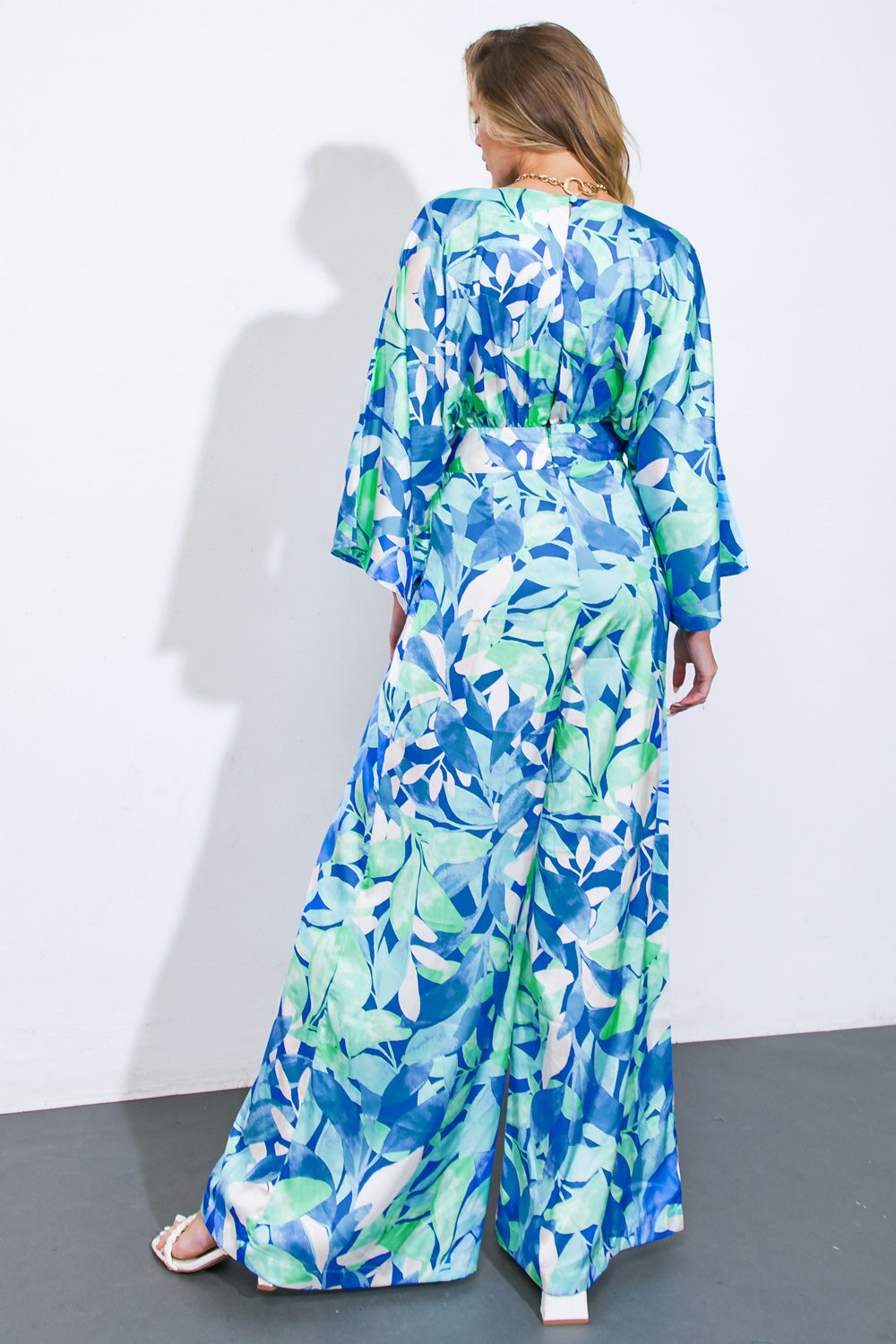 WIN THE CROWD WOVEN JUMPSUIT Flying Tomato