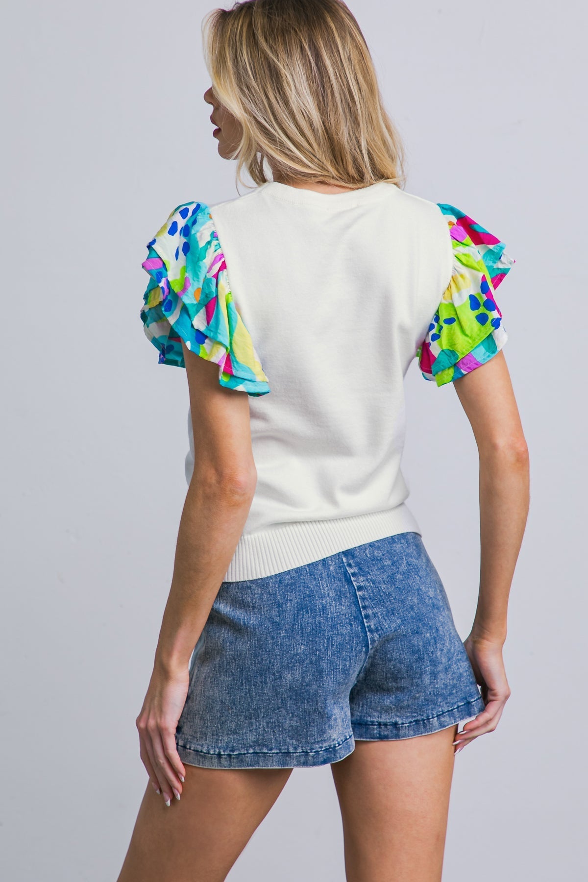 GLITTERY GLEE SWEATER TOP Flying Tomato