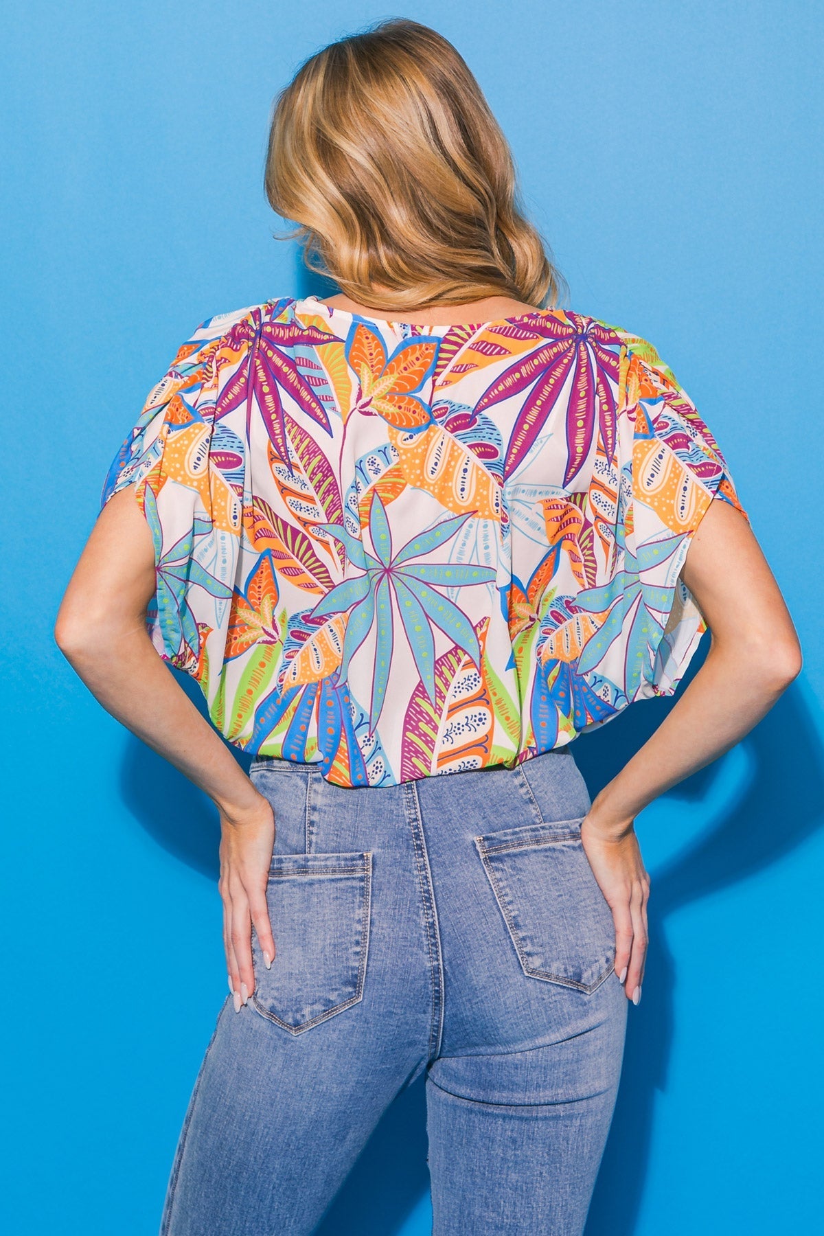 TAKE NOTES WOVEN BODYSUIT Flying Tomato