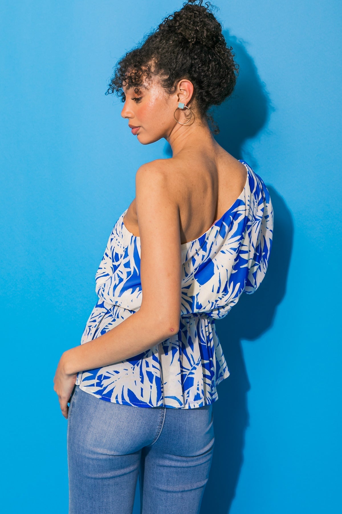 SERVING LOOKS WOVEN TOP Flying Tomato