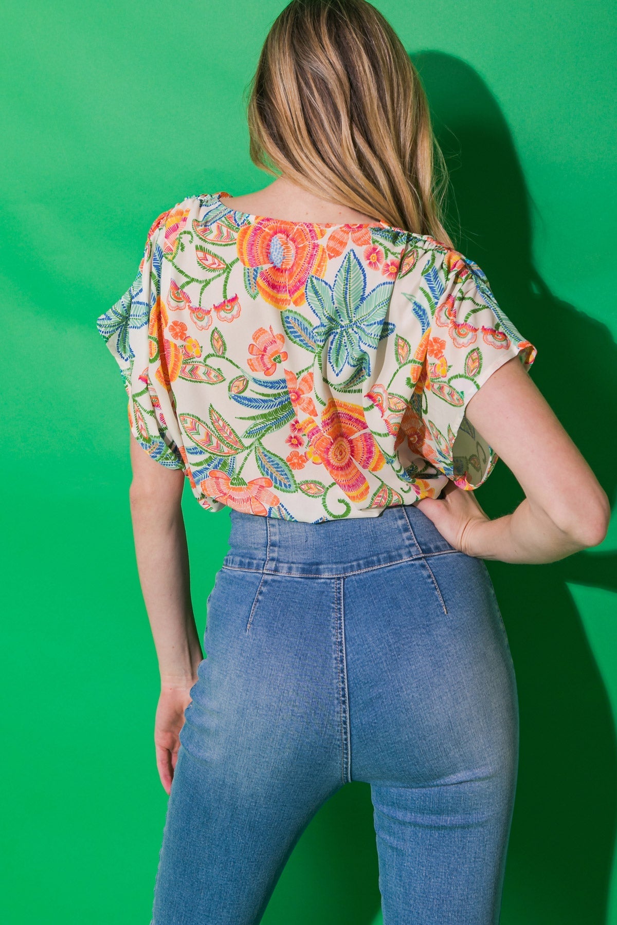 GOT YOU ON MY MIND WOVEN BODYSUIT Flying Tomato