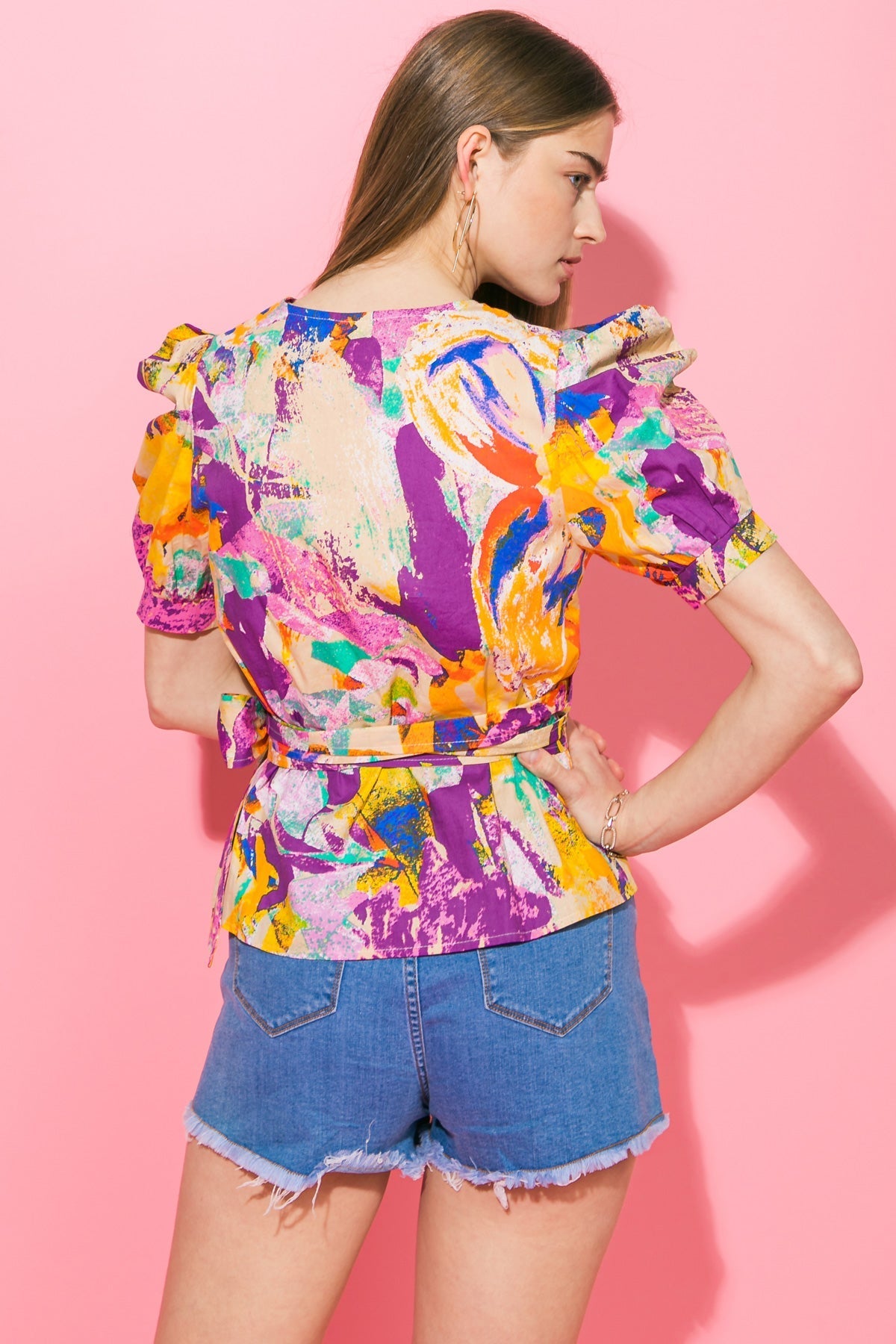 NOTHING TO LOSE POPLIN TOP Flying Tomato