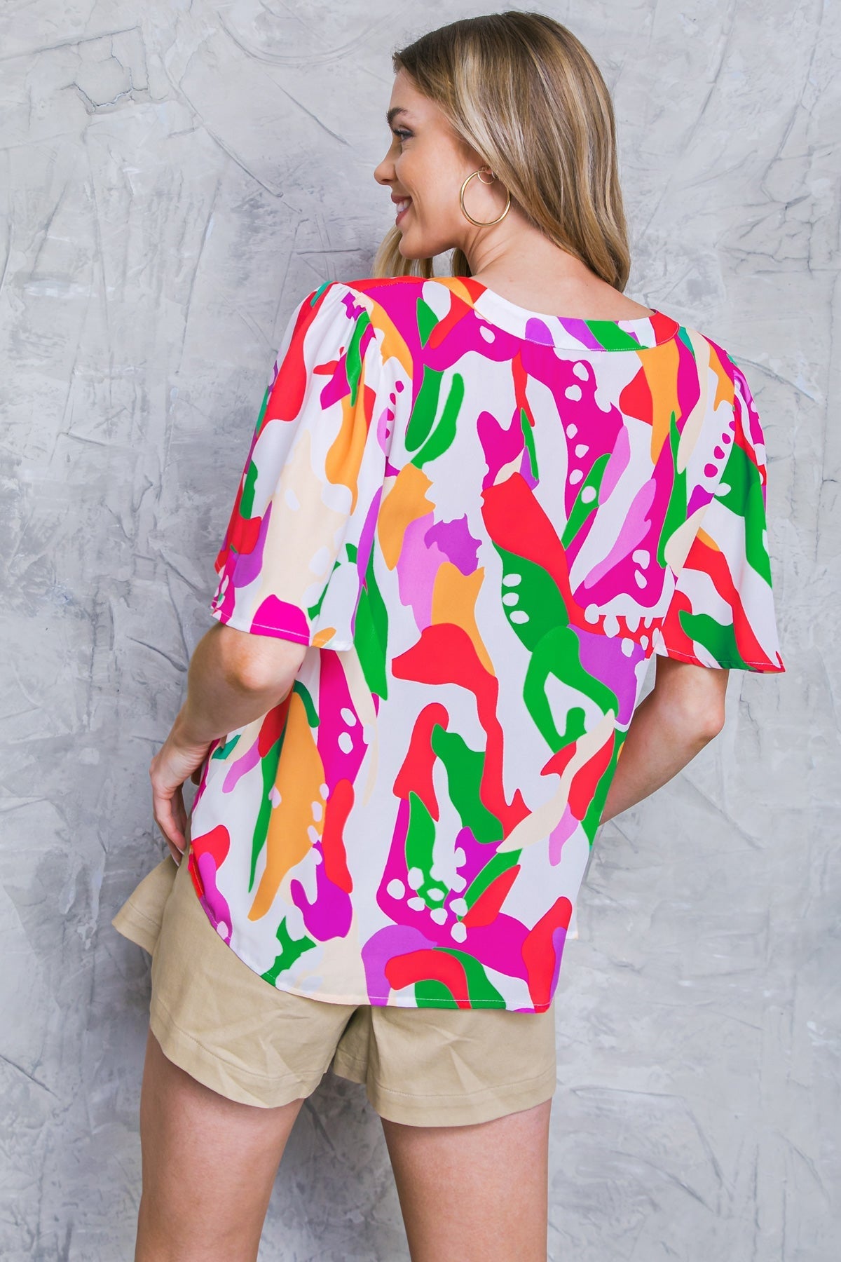 STYLISH SUMMER WOVEN TOP Flying Tomato