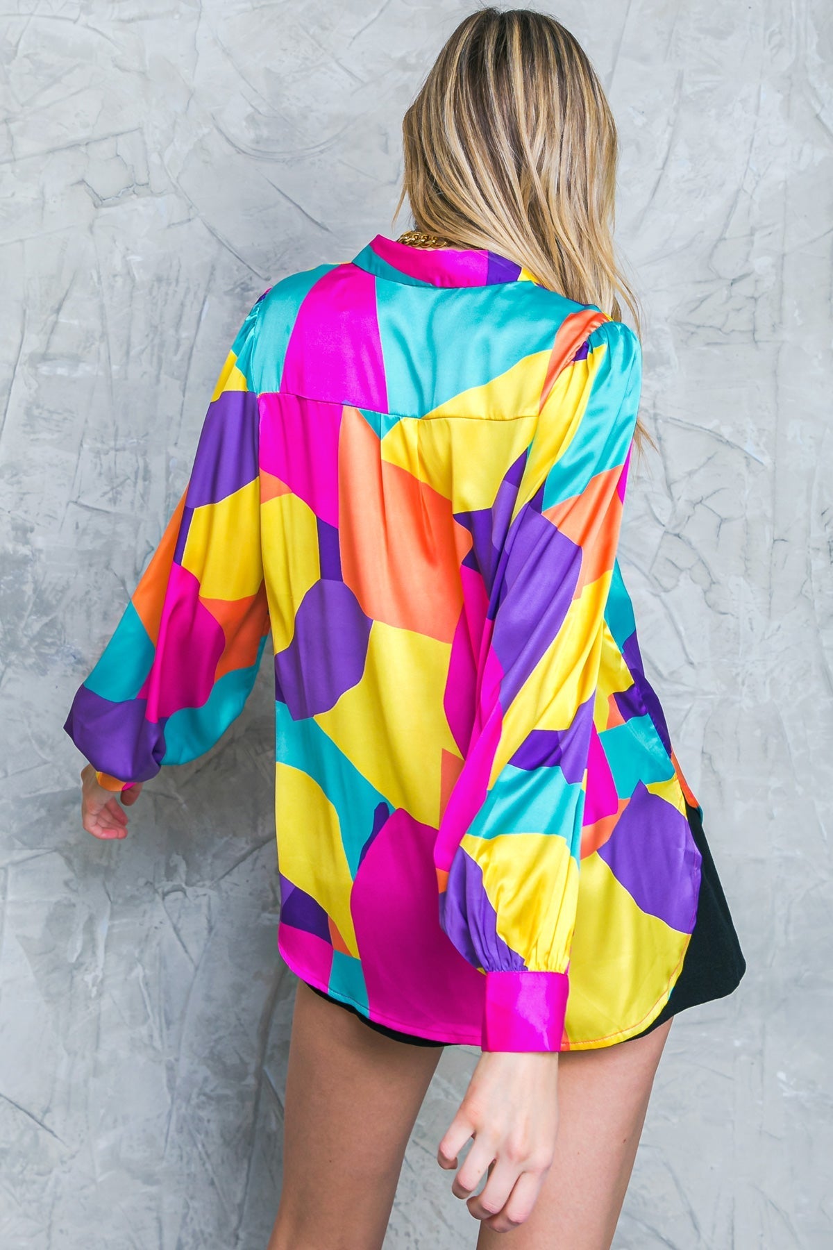 FOLLOW THE FLOW WOVEN TOP Flying Tomato