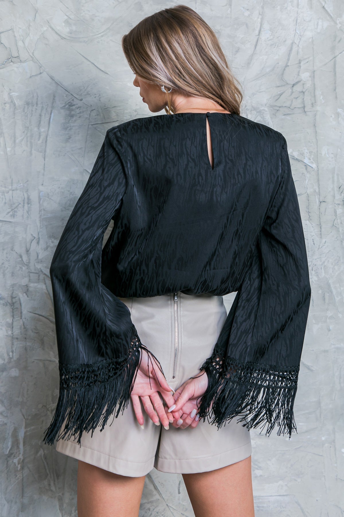 LOVE EVERY DAY WOVEN BODYSUIT Flying Tomato