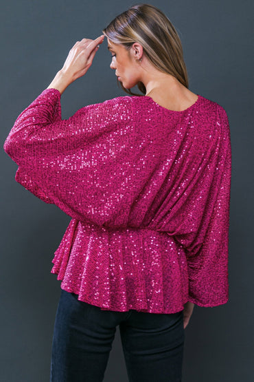 START OF FOREVER SEQUIN TOP