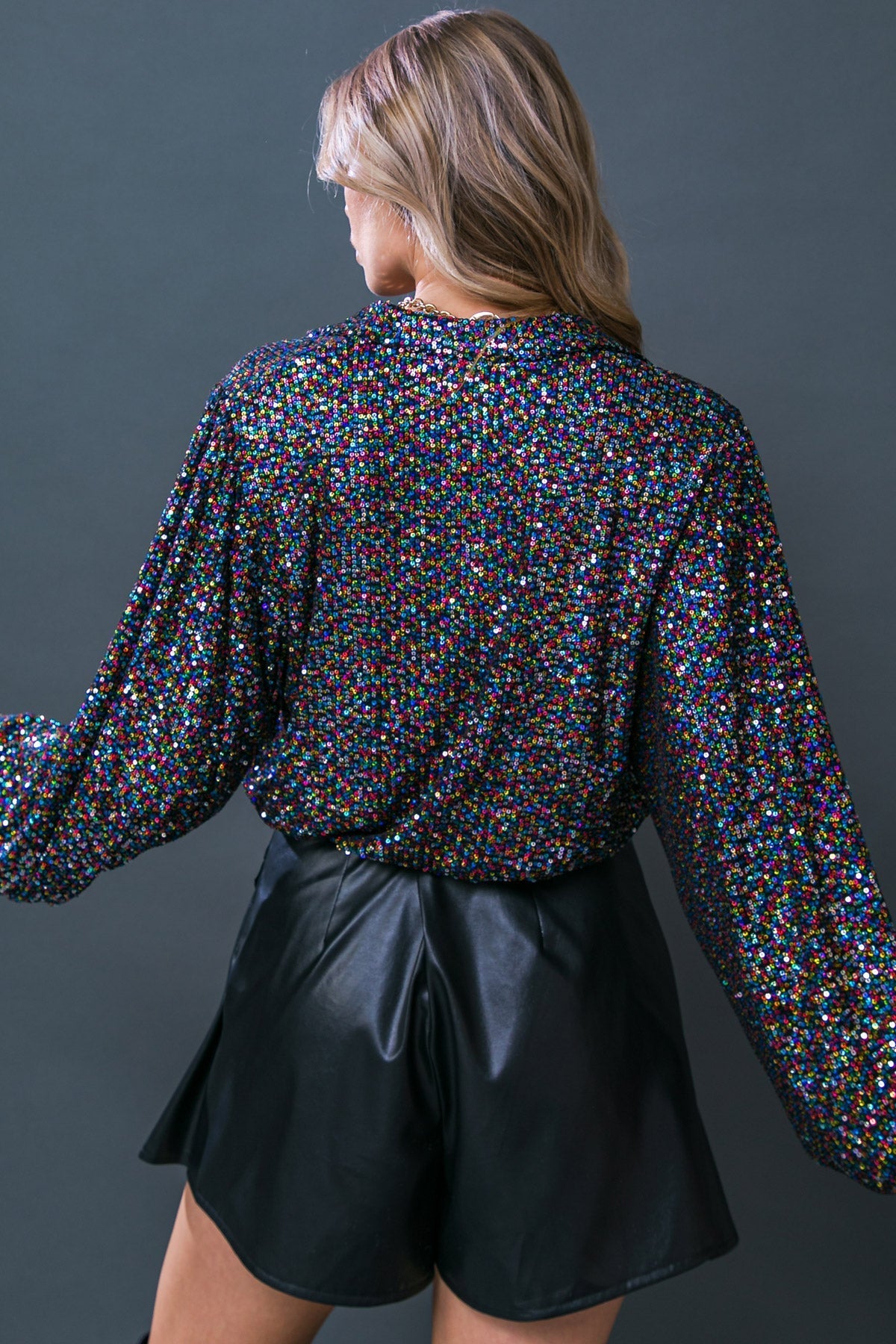 FREEDOM CALLS SEQUIN TOP Flying Tomato