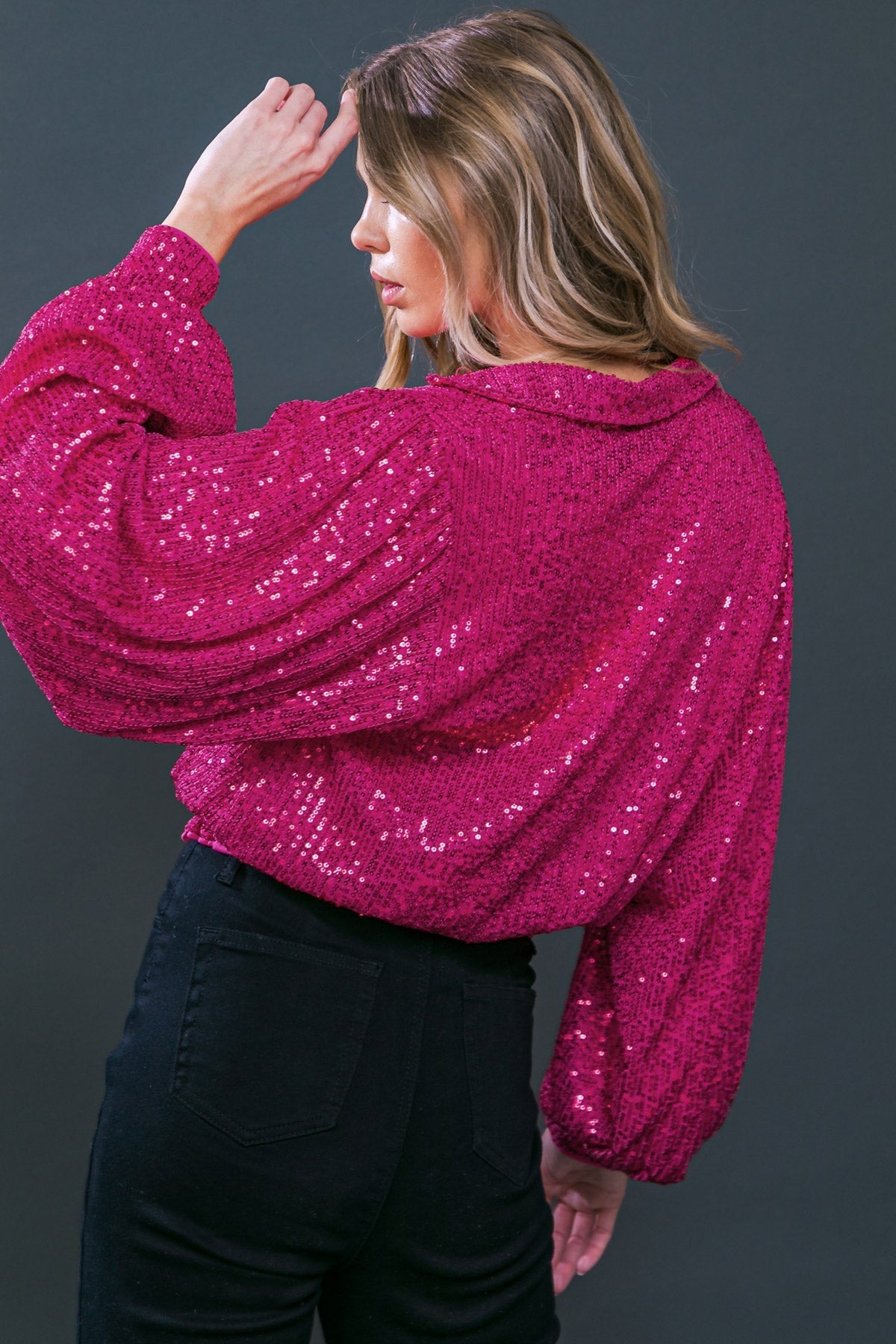 FREEDOM CALLS SEQUIN TOP Flying Tomato