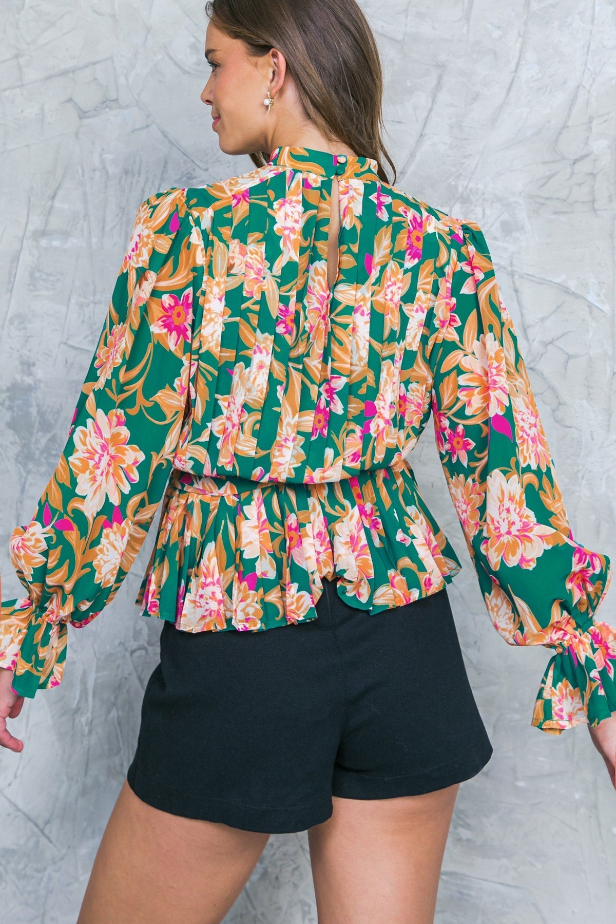 MISS PUNCTUALITY WOVEN TOP Flying Tomato