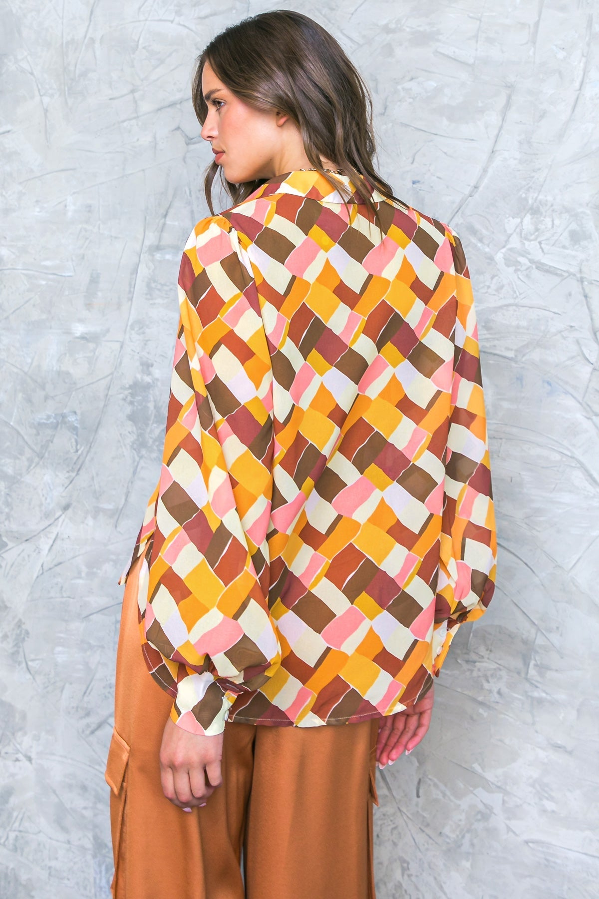 ENJOY EACH DAY WOVEN TOP Flying Tomato